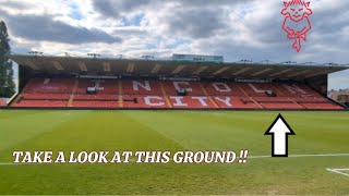 LINCOLN CITY F.C. - We Take A Look Around The Outside And Inside Of Sincil Bank (Lner Stadium) ⚽👀🏟️🎥