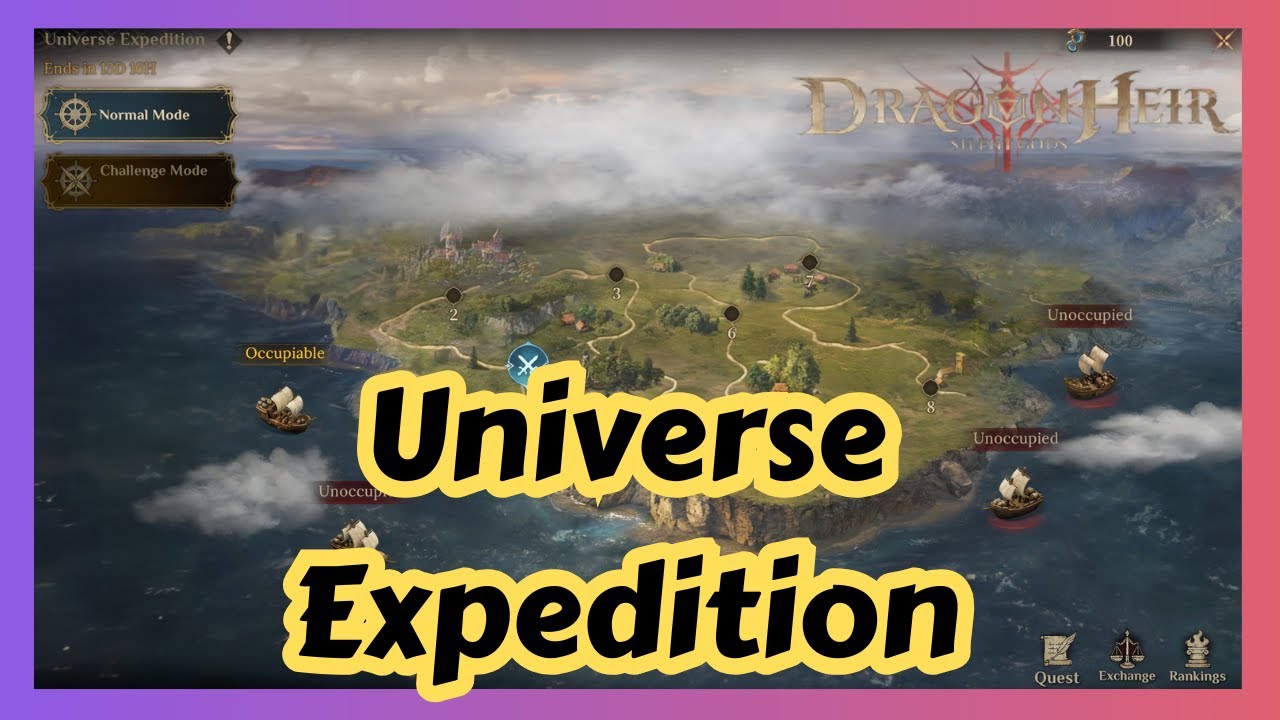 Dragonheir - Universe Expedition Event - Temporada 1