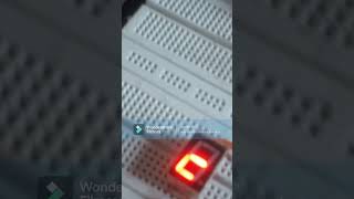 Implementación control de display de 7 segmentos con arduino y labview