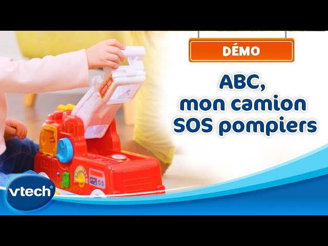 ABC, mon camion SOS pompiers - camion interactif