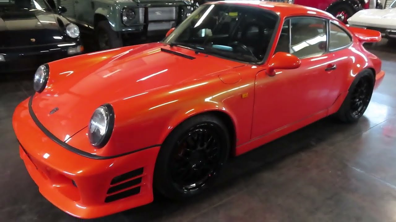 リオ出品 RoW 1990 Porsche 964 Carrera 2 Coupe 5-Speed Sunroof Delete