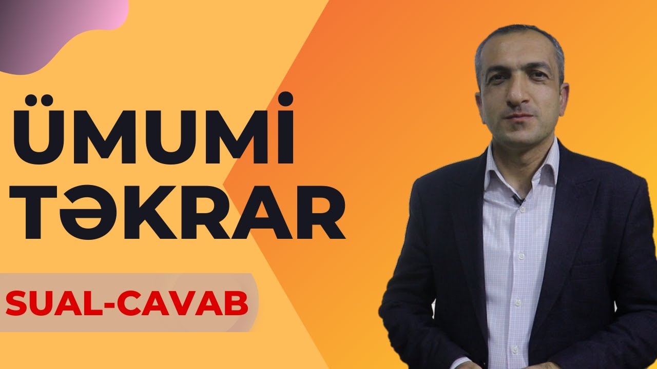 Tarix-Sual Cavab-Blok-Ümumi Təkrar -Ramal Alıyev. NV.