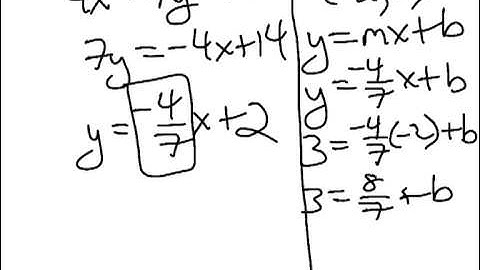 How to Algebra: Parallel Lines on the XY Plane