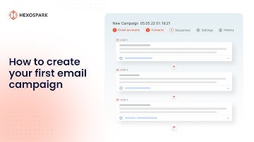 How To Create Your First Cold Email Campaign With Hexospark