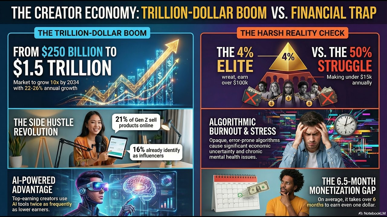 Podcast - I Quit My 6-Figure Job For The $1.5 Trillion Creator Trap