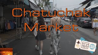 4K I Walked around Chatuchak Market Bangkok