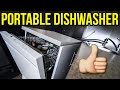 GE 58dB Portable Dishwasher Review - WORTH RISKING EVICTION