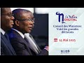 Compte-rendu du ''Conseil des Ministres'' du Mercredi 14 Mai 2025