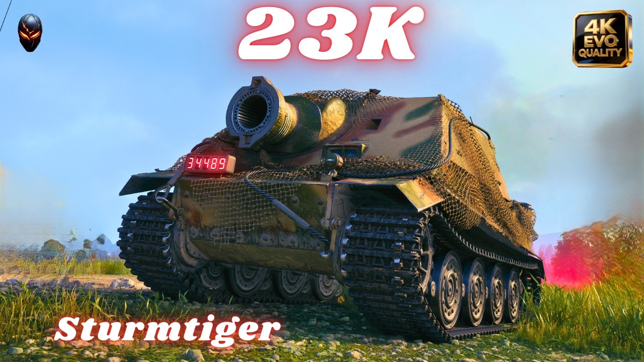 23K Damage 3x Sturmtiger 8.7K &  8.6K & 6.6K 5 Kills World of Tanks (Mir Tankov) #wot