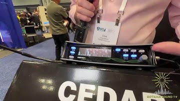 AES/NAB 2022: Cedar Audio [LIVE]