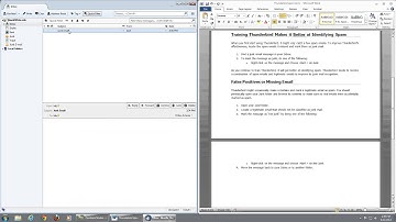 Setup Thunderbird Spam Filters