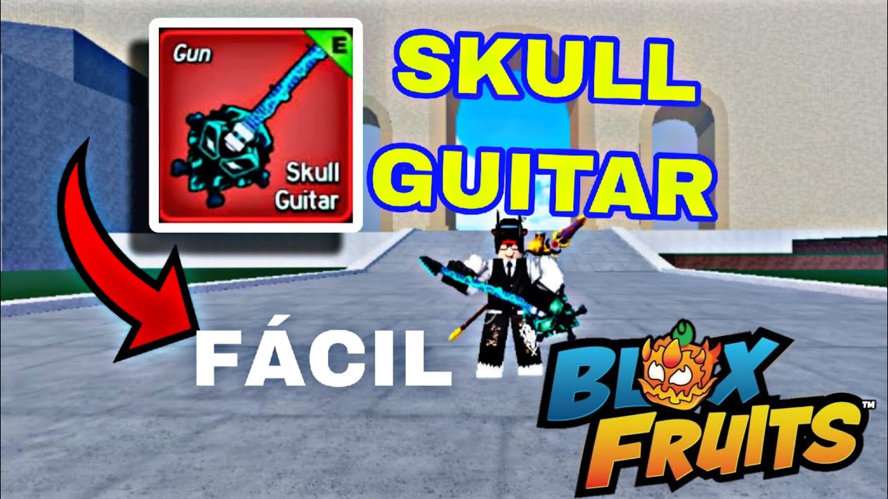 COMO CONSEGUIR SKULL GUITAR EN BLOX FRUITS! 2026:matmaxex