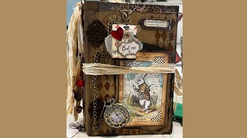 Alice In Wonderland Junk Journal