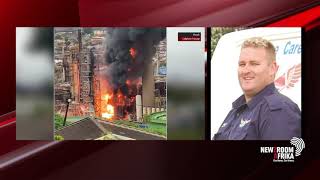 Massive explosion rocks Engen Refinery South of Durban