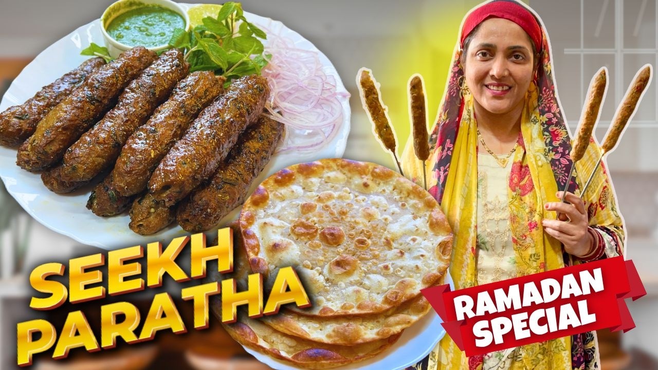 Mumbai Street Style Mutton Seekh Paratha | मटन सीख कबाब | Ramadan Iftar Special Recipes | 2026