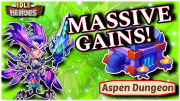 Idle Heroes F2P - MASSIVE Aspen Dungeon Progress! - Ep15