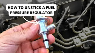 How to unstick a fuel pressure regulator