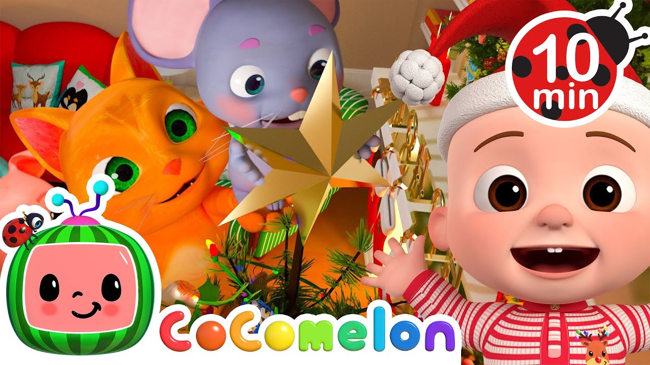 We Wish You a Merry Christmas 🎅 CoComelon 🍉 Sensory Play Nursery Rhymes ...