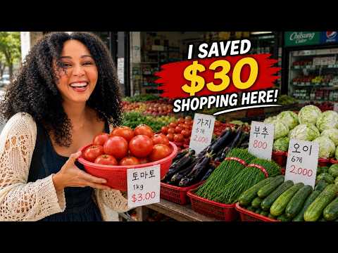 Thumbnail for Come Grocery Shopping With Me in Korea 🇰🇷 | Life in Korea