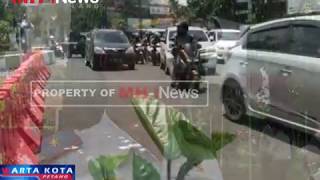Dishub Kota Malang Uji Coba Rekayasa Lalu Lintas Jalan Bandung - Warta Kota MH-iNews Malang