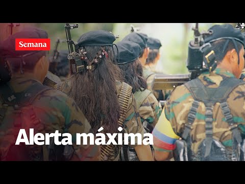 Máxima alerta por nueva estrategia de las disidencias contra el Ejército | Semana noticias