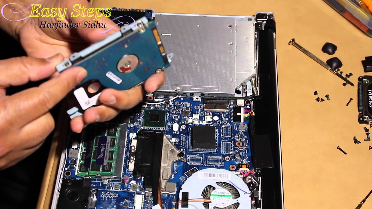 IdeaPad - How to Upgrade Memory & Hard Drive | Clean Fan Disassembly - YouTube