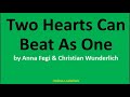 Two Hearts Can Beat As One By Anna Fegi Ft Christian Wunderlich Lyrics 2001 mp3