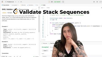 Validate Stack Sequences LeetCode - Java