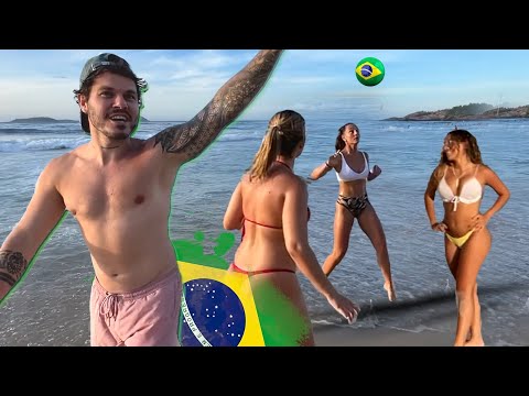Brezilya'nın En Güzel Sahilinde Kızlarla Top Oynadım ! - Soyulan Türk'ün Hikayesi! @Ereniyikoskerr