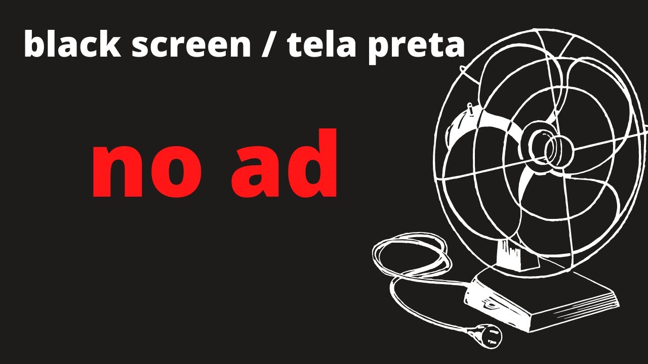 💤FAST Sleep 💤 Fan Sound Fan Noise Black Screen NO ADS YouTube