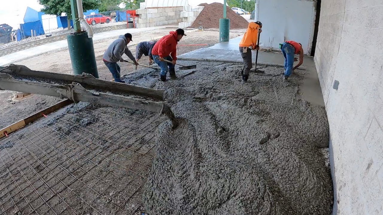 Just lots of concrete, nothing special