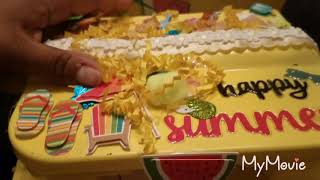 Project Share  (Summer Theme) Embellishment Box