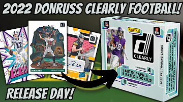 All Acetate Set! 2022 Panini Donruss Clearly Hobby Box Review!