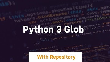 python 3 glob