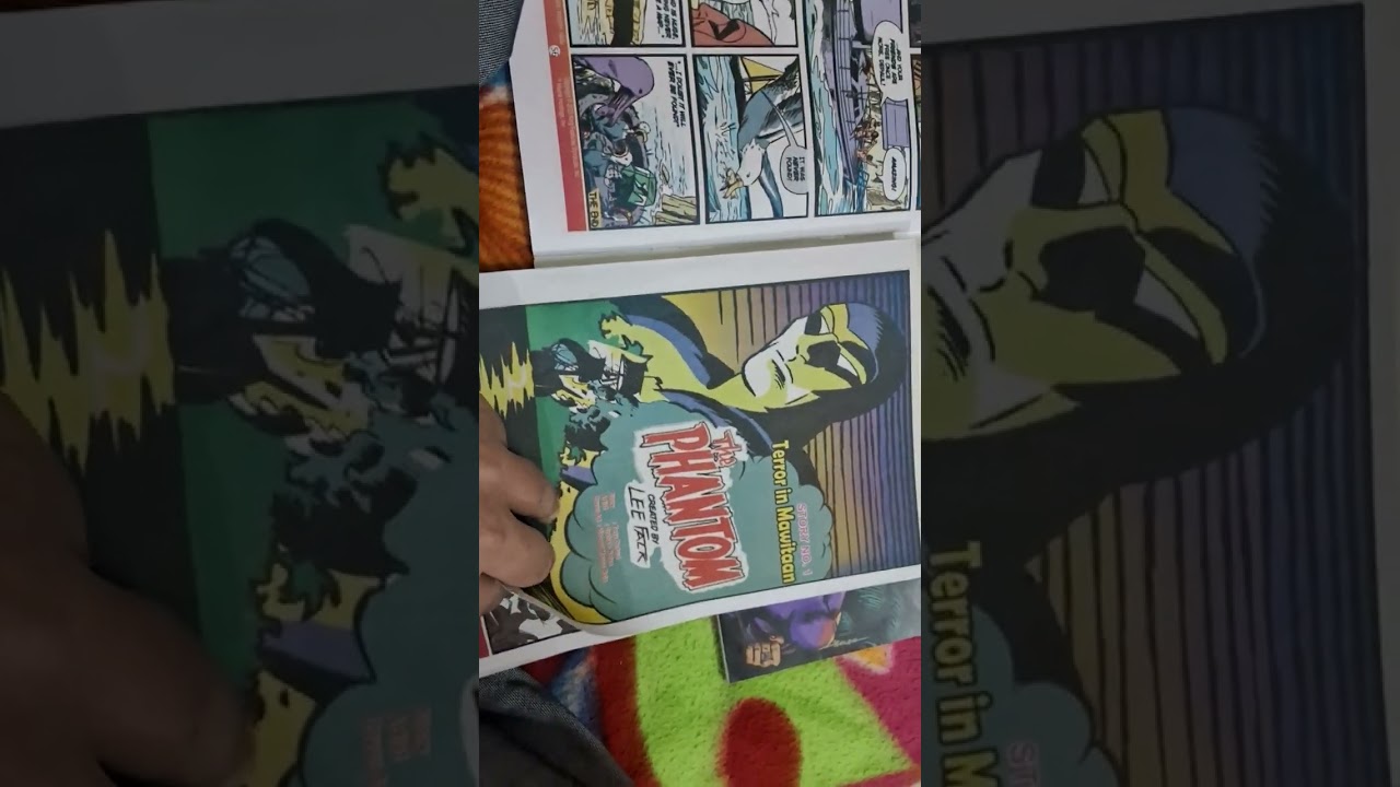 REGAL COMICS PHANTOM ISSUE No. 1-4 AND PHANTOM ISSUE No.22 UNBOXING AND REVIEW 