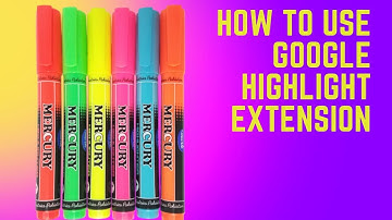 Super Simple Highlighter Chrome Extension Tutorial   | Highlighter Chrome Extension Tutorial