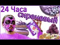 Цветной Челлендж! 24 часа покупаю еду и косметику СИРЕНЕВОГО цвета! Маска из СТРОИТЕЛЬНОГО МАГАЗИНА😱