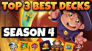RUSH ROYALE - The BEST 3 PVP decks for SEASON 4