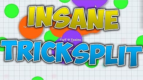 INSANE TRICKSPLIT MONTAGE // TYT Agario Top Moments Gameplay