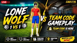 BANI GAMING YT Is Live Lone Wolf Fun Gameplay Team Code 😍