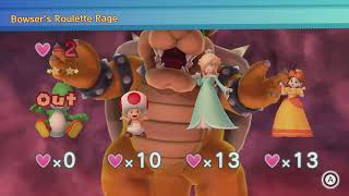 Mario Party 10 (Chaos Castle) #278 Bowser vs Rosalina - Toad - Daisy - Yoshi (Player 1)