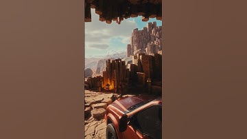 [8K60FPS] Offroad Truck Render with Film Look by Dehancer | Unreal Engine 5 #shorts  #ue5