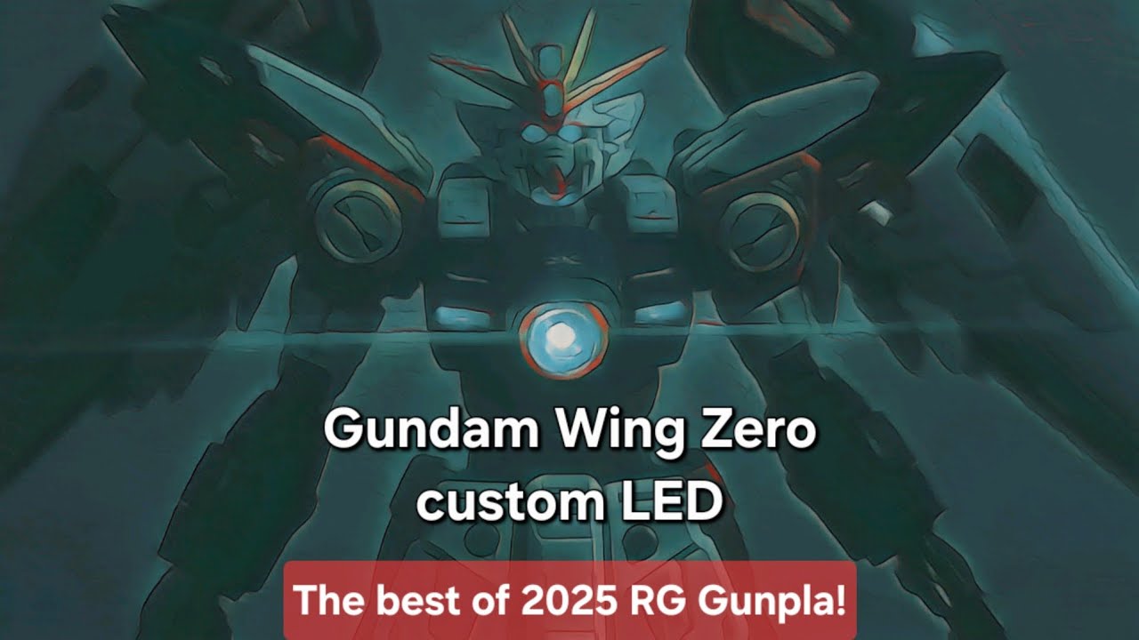 2025 RG Gundam Wing Zero customize LED