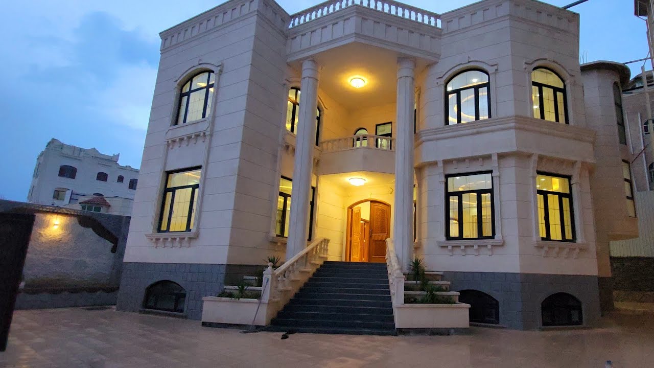 فلة للبيع في صنعاء بيت بوس مع الشلالات حديثة وراقية اعلان رقم 1185