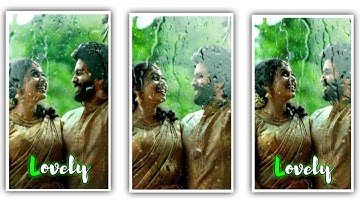 Trending Rain Drops video Editing in kinemaster WhatsApp status video Kinemaster video Editing Tamil