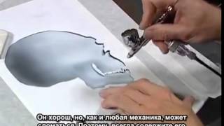 Аэрография  Использование трафаретов