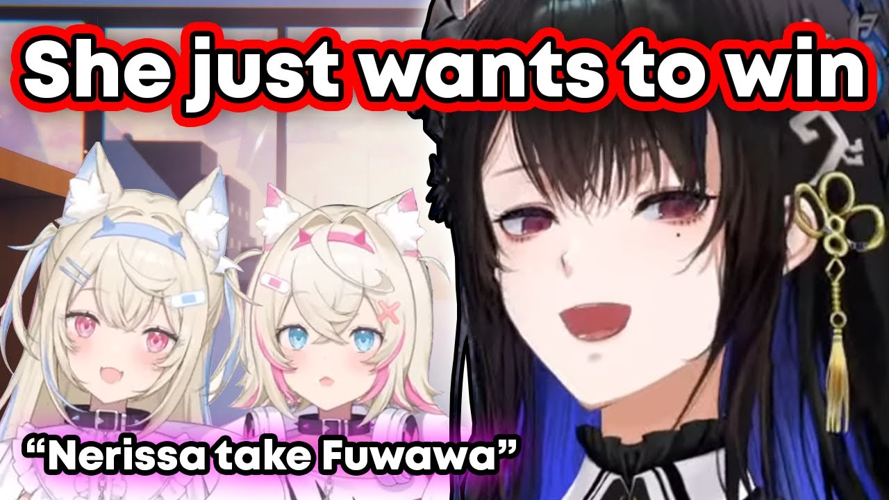 𝗠𝗼𝗰𝗼𝗰𝗼 𝗮𝗯𝗮𝗻𝗱𝗼𝗻𝗲𝗱 𝗙𝘂𝘄𝗮𝘄𝗮 𝘁𝗼 𝗡𝗲𝗿𝗶𝘀𝘀𝗮 𝘁𝗼 𝘄𝗶𝗻 𝘁𝗵𝗲 𝗴𝗮𝗺𝗲【Hololive EN】