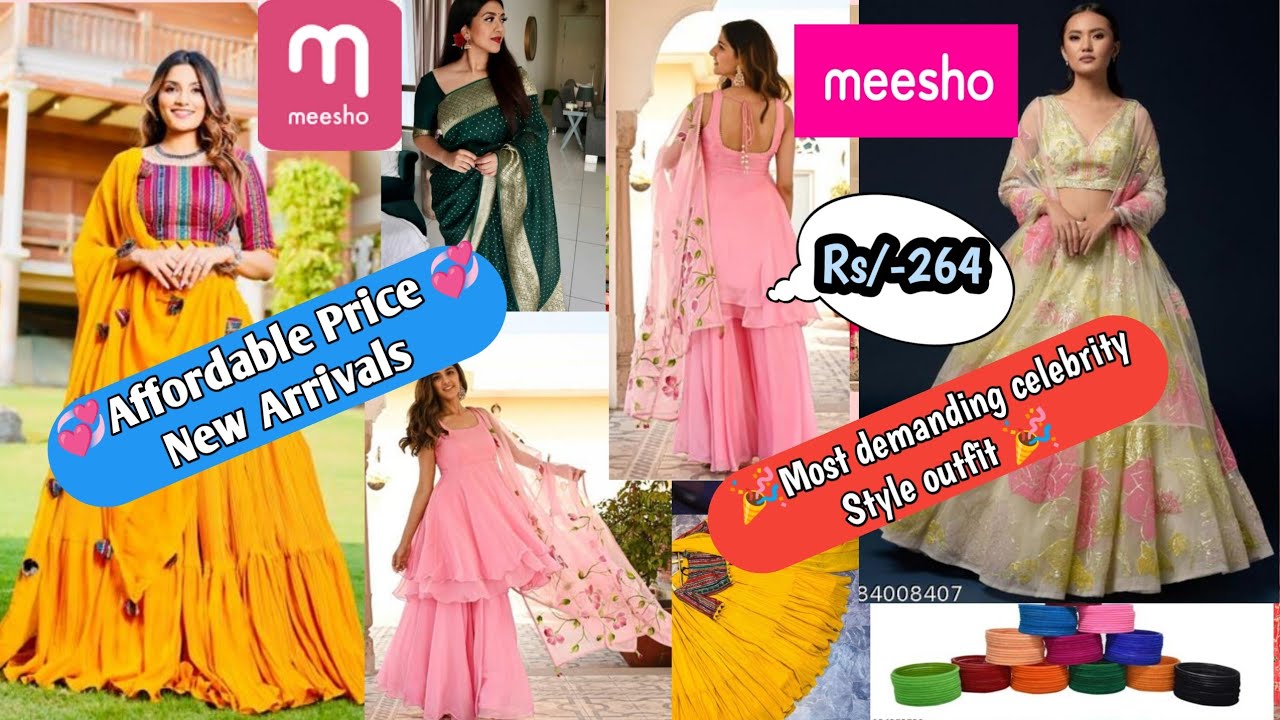 💞Meesho Haul Rs.264/💞 Meesho affordable Haul💞 Meesho Celebrity style