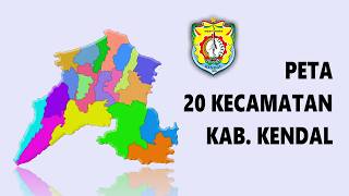 PETA KECAMATAN KABUPATEN KENDAL 2026