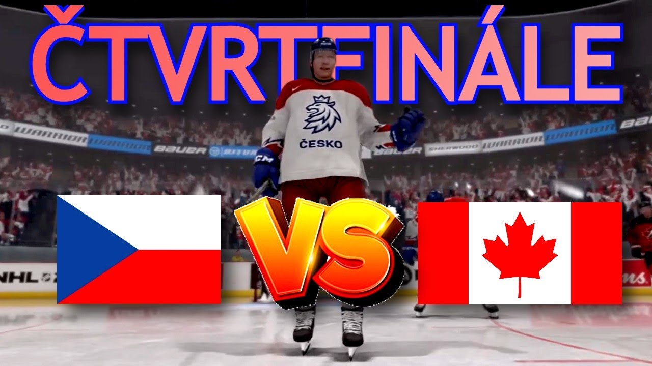 ČESKO🇨🇿 - KANADA🇨🇦 ČTVRTFINÁLE MISTROVSTVÍ SVĚTA U20 V HOKEJI/NHL 24/